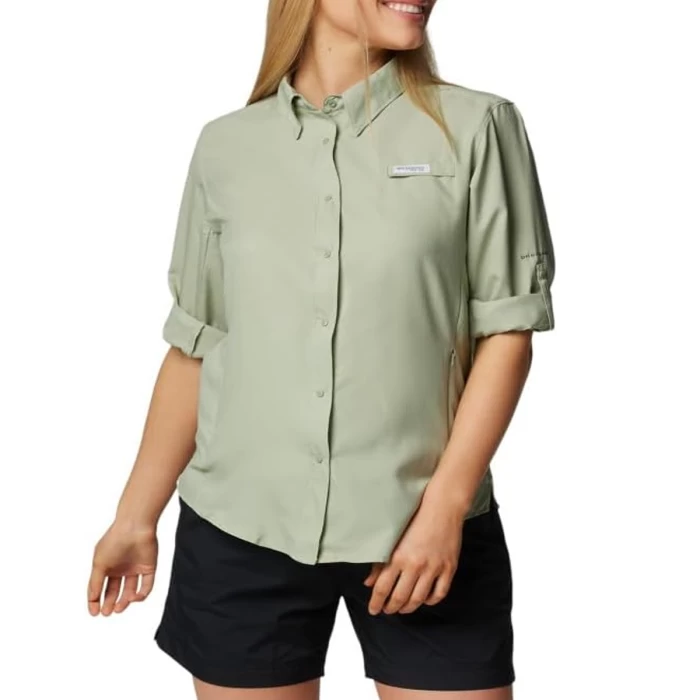 camisa mujer trekking DAMA TAMIAMI columbia manga larga